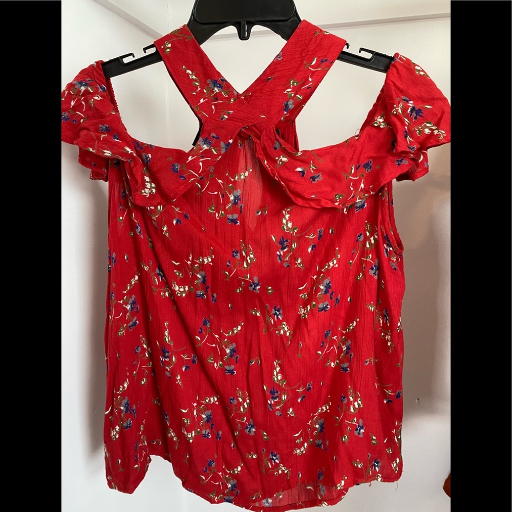 Angie Cold Shoulder Blouse